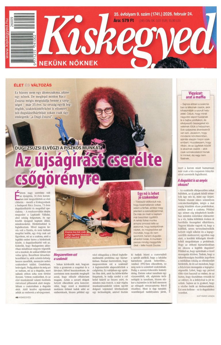 Cikk a Kiskegyedben (2026. febr. 24.)
